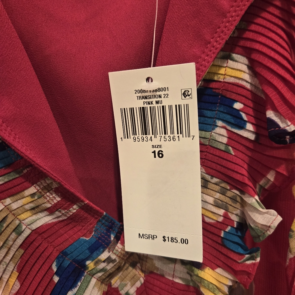NWT SZ16 Ralph Lauren Floral Dress